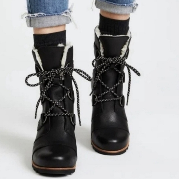 Sorel Joan Of Arctic Shearling Boots - Picture 1 of 11